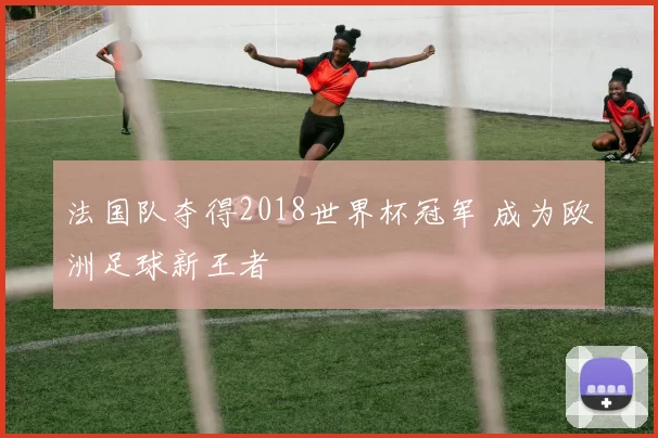 法国队夺得2018世界杯冠军 成为欧洲足球新王者
