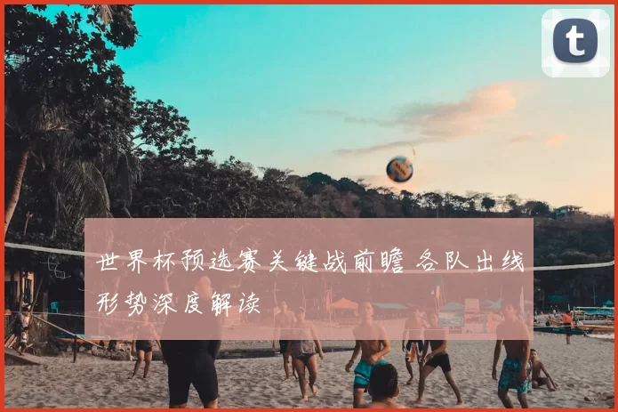 世界杯预选赛关键战前瞻 各队出线形势深度解读